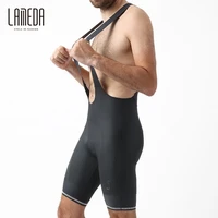 2021 new arrival lameda pro road bike bib shorts summer high density pad cycling bib shorts hollow back design reflective hem