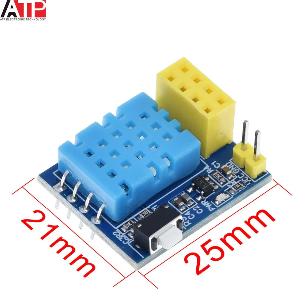 1 шт. ESP8266 ESP 01 01S DHT11 датчик температуры и влажности Модуль esp8266 Wi Fi NodeMCU умный дом