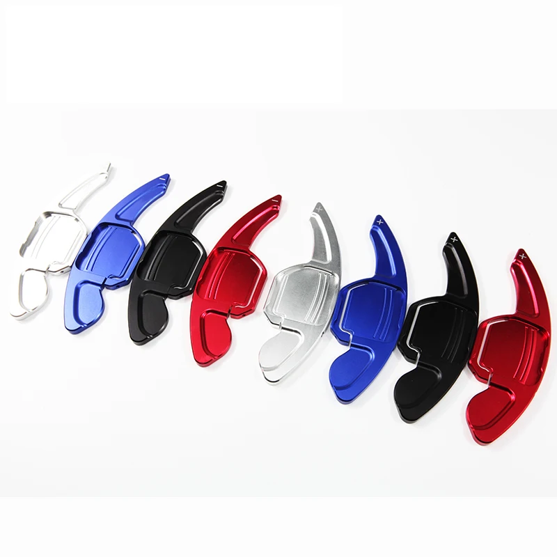 Автомобильный Алюминиевый Рычаг переключения передач на рулевое колесо для Audi A3