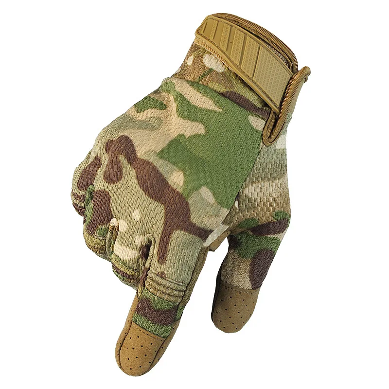 CAMOLAND Tactical Gloves Antiskid Army Military Full Finger Men Touch Screen Motorcyle Mitten Camouflage Protective Glove | Аксессуары