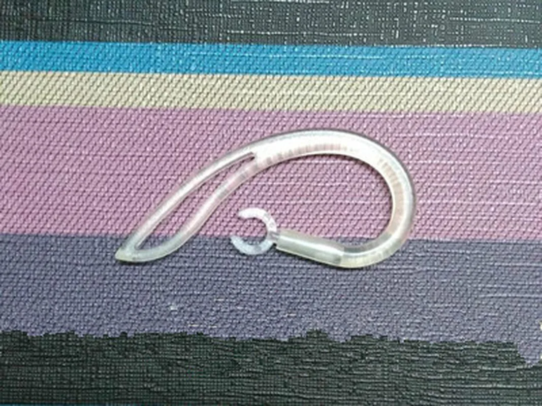 Bluetooth-наушники 2 шт. прозрачные силиконовые зажим петли для наушников гарнитуры