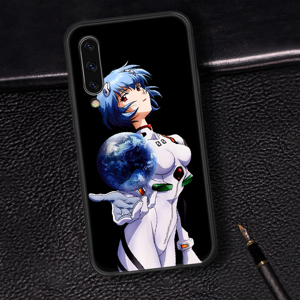 

EVA EVANGELION Anime Cartoon Phone Case Cover For Samsung Galaxy A7 8 10 20 20e 21 30 30S 31 41 50 50S 51 70 71 91 black Funda