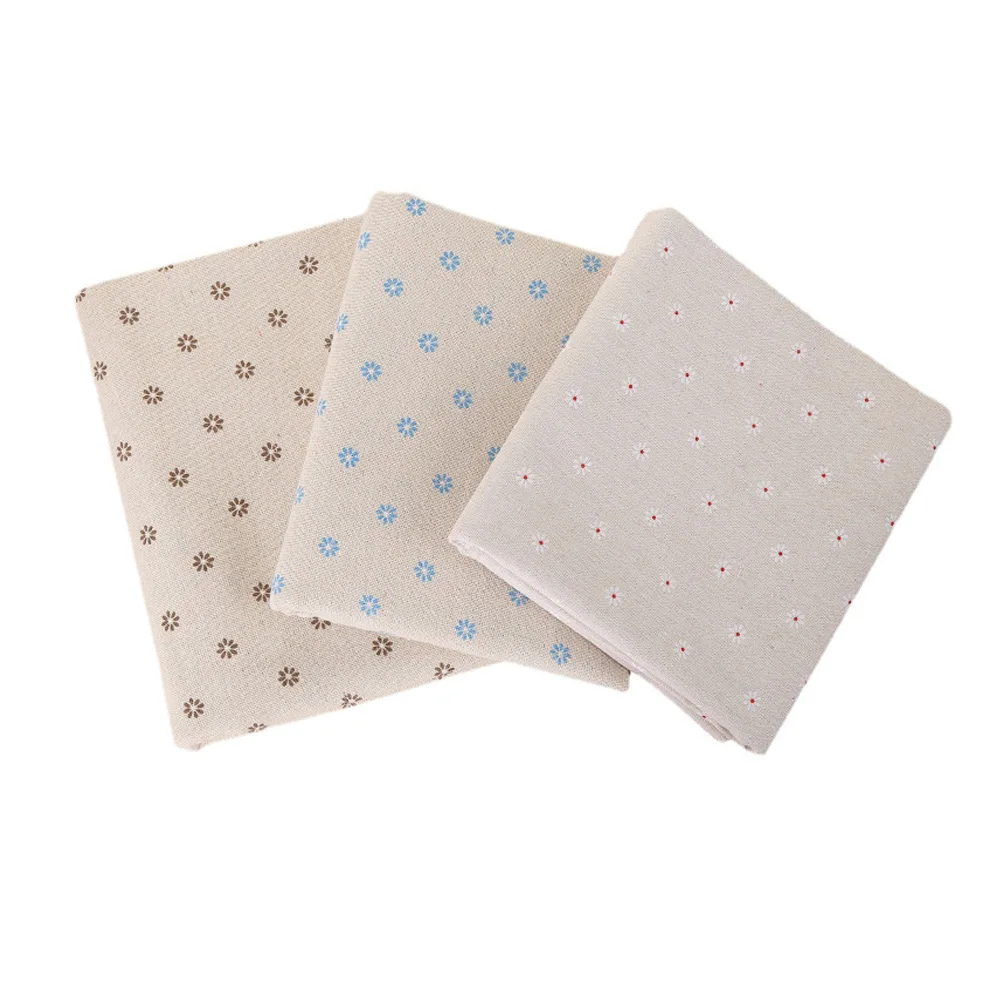 

50x150cm Printing Cotton Linen Fabric For DIY Handwork Curtain Wedding Home Tablecloth Sofa cover Bedsheet Printing Linen Cloth