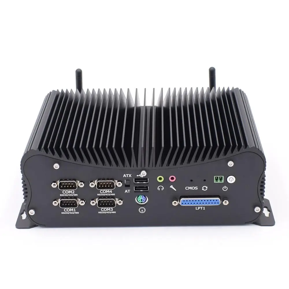 Промышленный мини-ПК Intel Core i5 8250U Kaby Lake 7267U с 14-контактным портом GPIO LPT DB9 COMs CMOS ATX ddr4