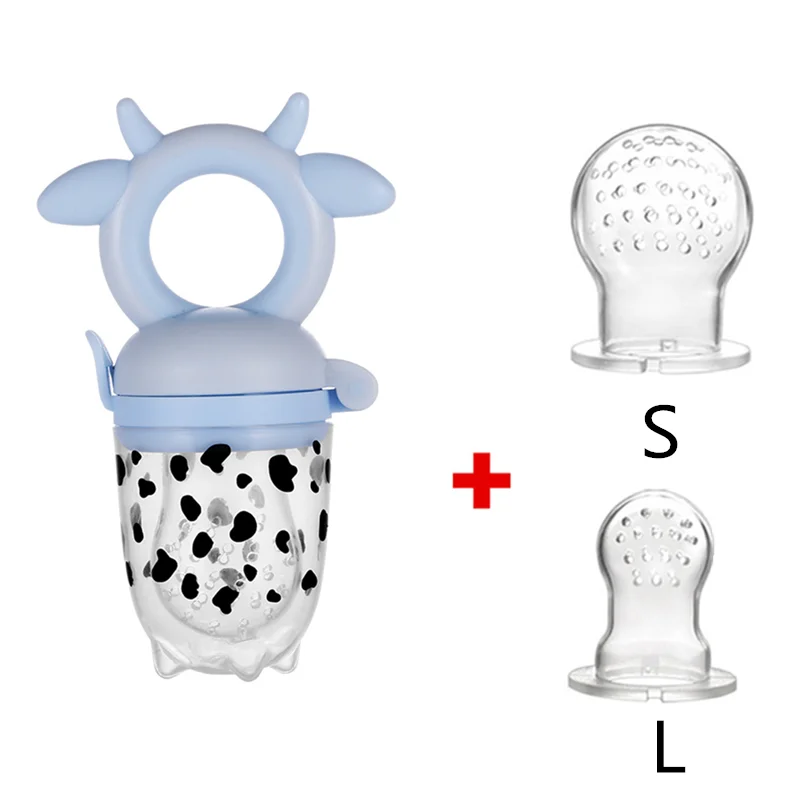 

3 In 1 Baby Nipple Fresh Food Fruit Milk Feeding Bottles Nibbler Learn Feeding Drinking Water Straw Handle Teething Pacifier