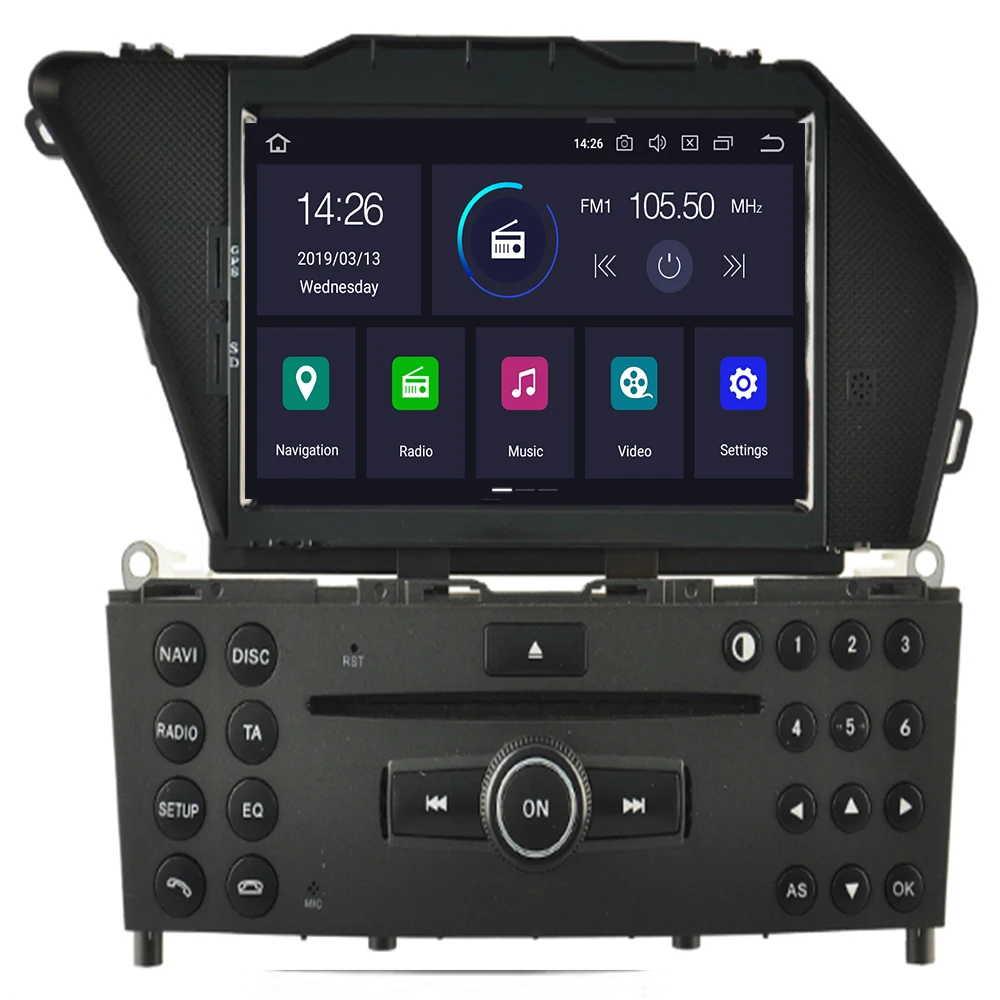 Android 10 IPS HD экран для BENZ GLK X204 300 350 автомобильный DVD 4 Гб RAM + 32 FLASH 8 Octa Core OBD/4G /DVR/WIFI DSP