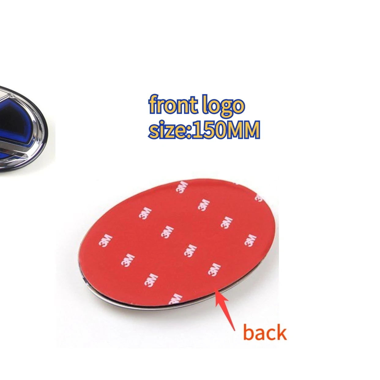 

Car Front Grill Badge Sticker for lexus Emblem blue /black colour