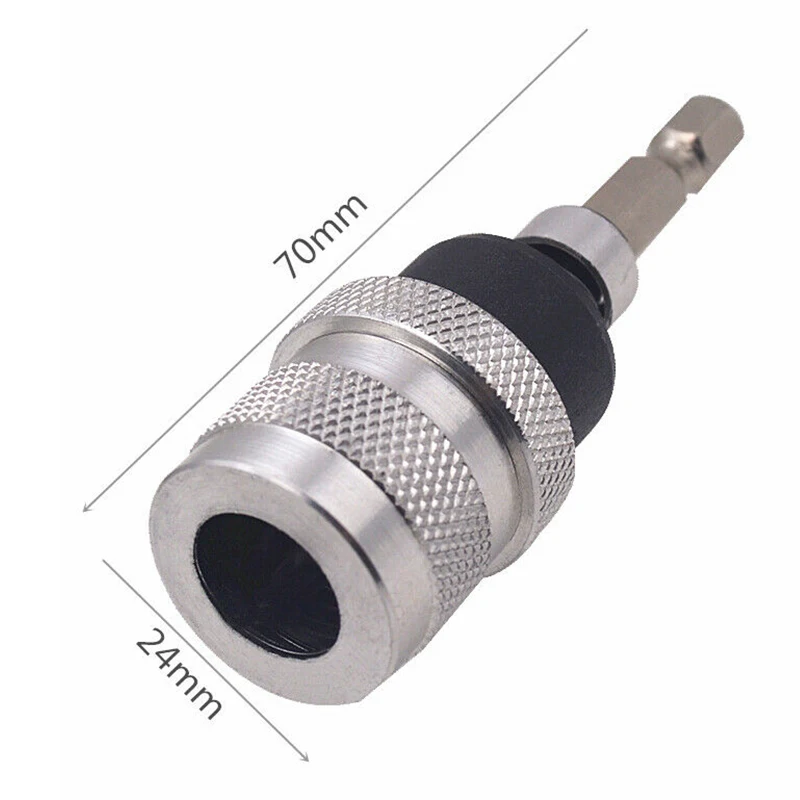 

Aluminum Alloy Spring Positioning Post Telescopic Bit Extension Rod Power Tools
