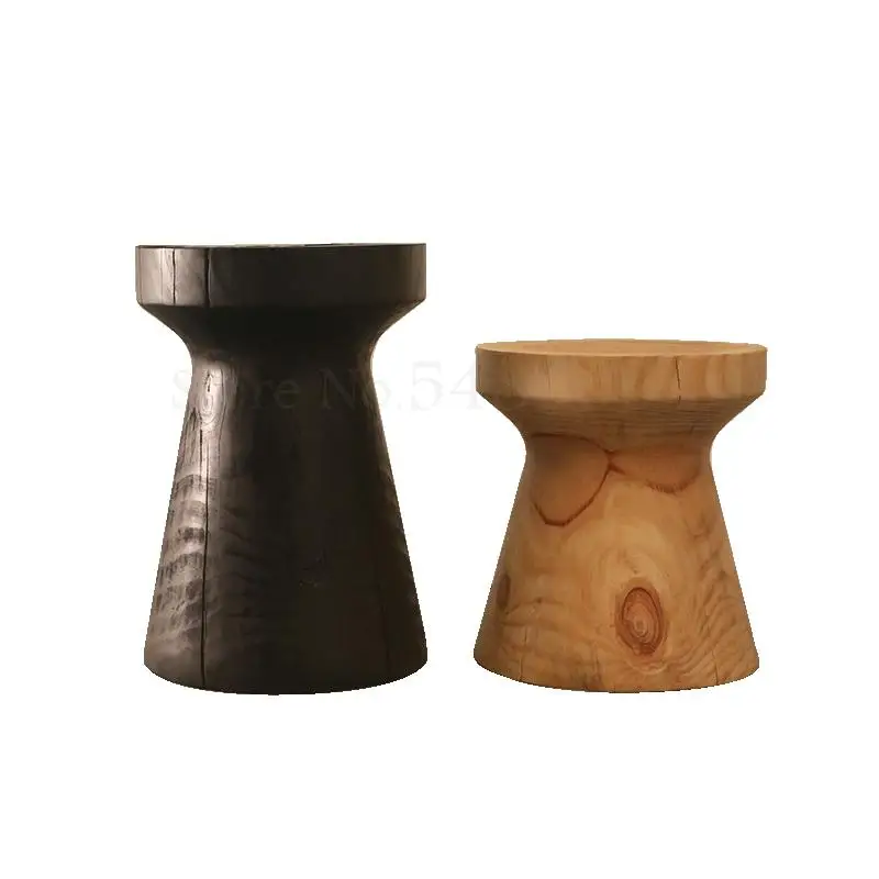 Современный скандинавский угловой прикроватный столик креативный из массива