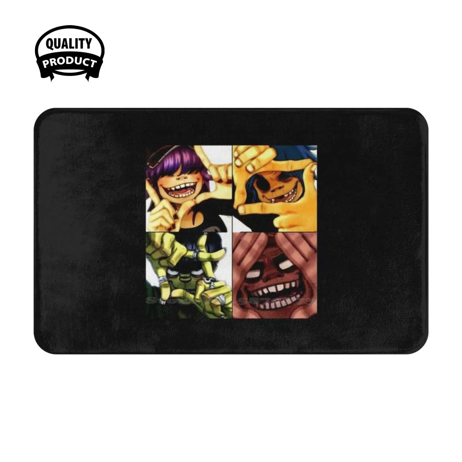 Футболка Llaz 8 дюймов мягкая подушка домашний коврик дверной одинаковый логотип