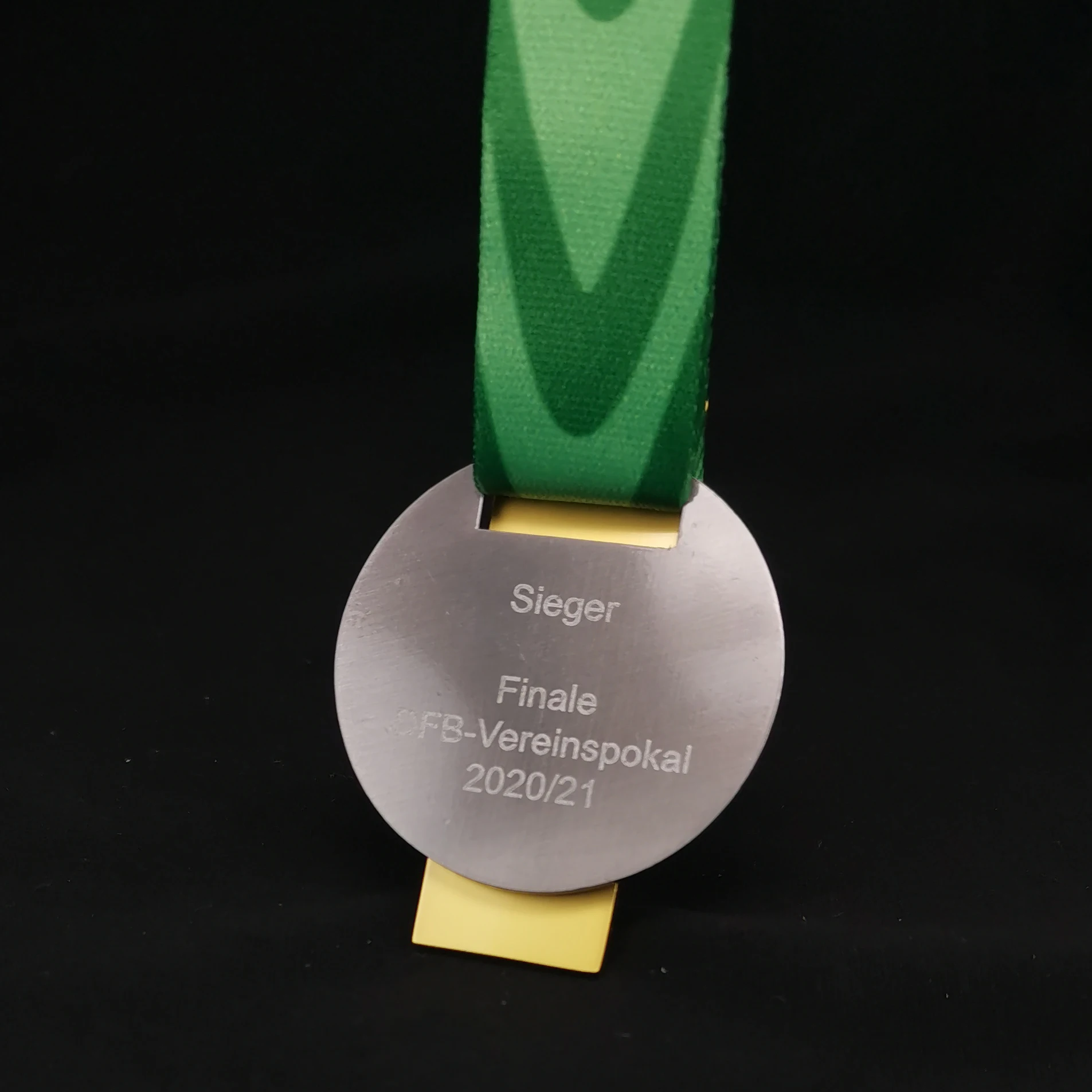 Сезон 2020/21 медаль чемпионов DFB-Pokal Боруссии Дортмунд золотая металлическая