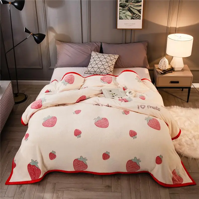 

Thin Flannel Blanket Winter Adult Soft Thick Sherpa Throw Blanket for Sofa Bed Couch Frazadas Mantas De Cama Cobertor50