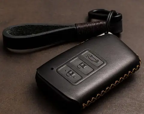 Чехол для ключей из натуральной кожи, 1 шт., чехол для ключей, защитная сумка для Lexus NX200 ES200 250 RX200t, чехол для ключей, чехол для ключей серии ES RS GS IS LX NX