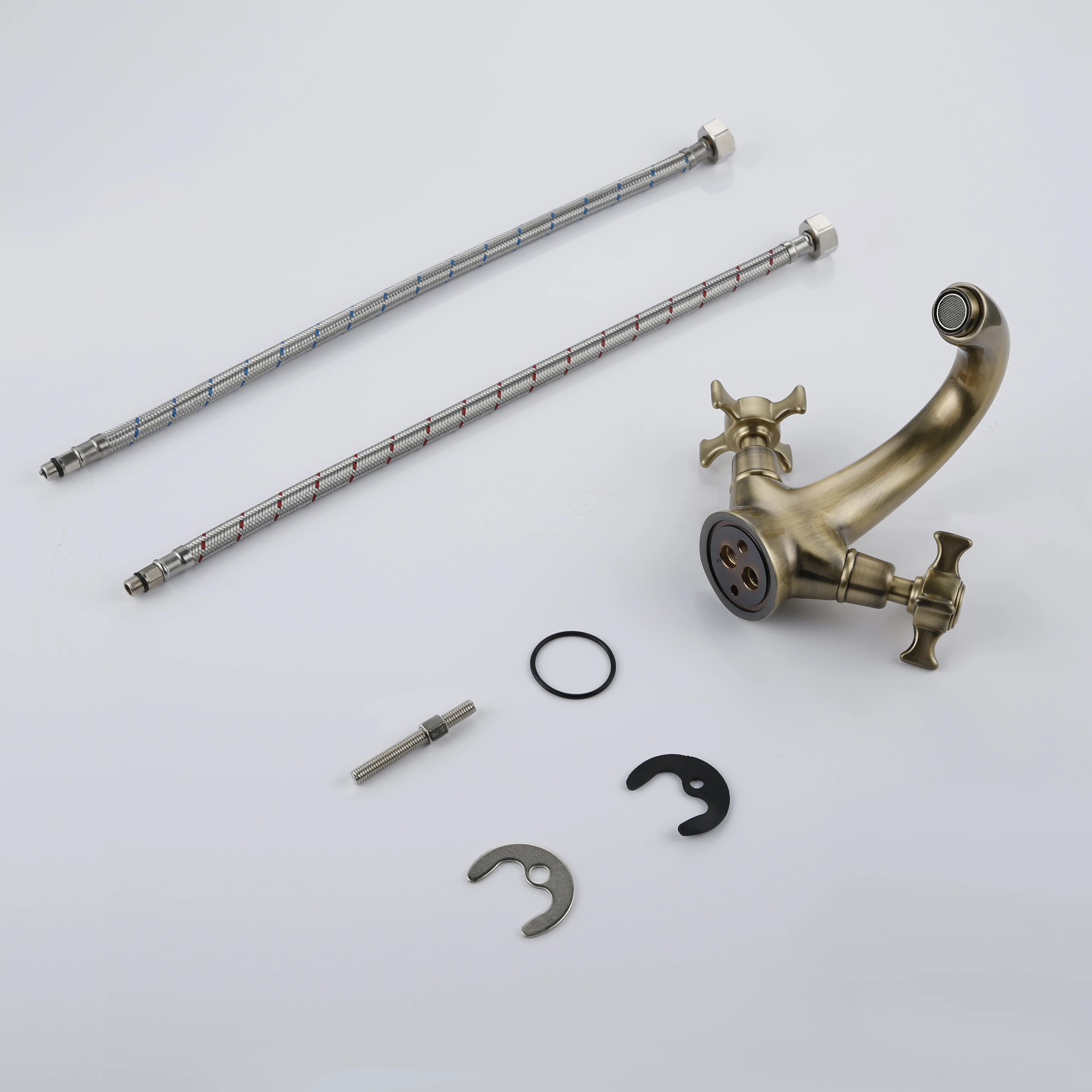 Краны для ванной комнаты кран горячей и холодной умывальника смеситель двойной