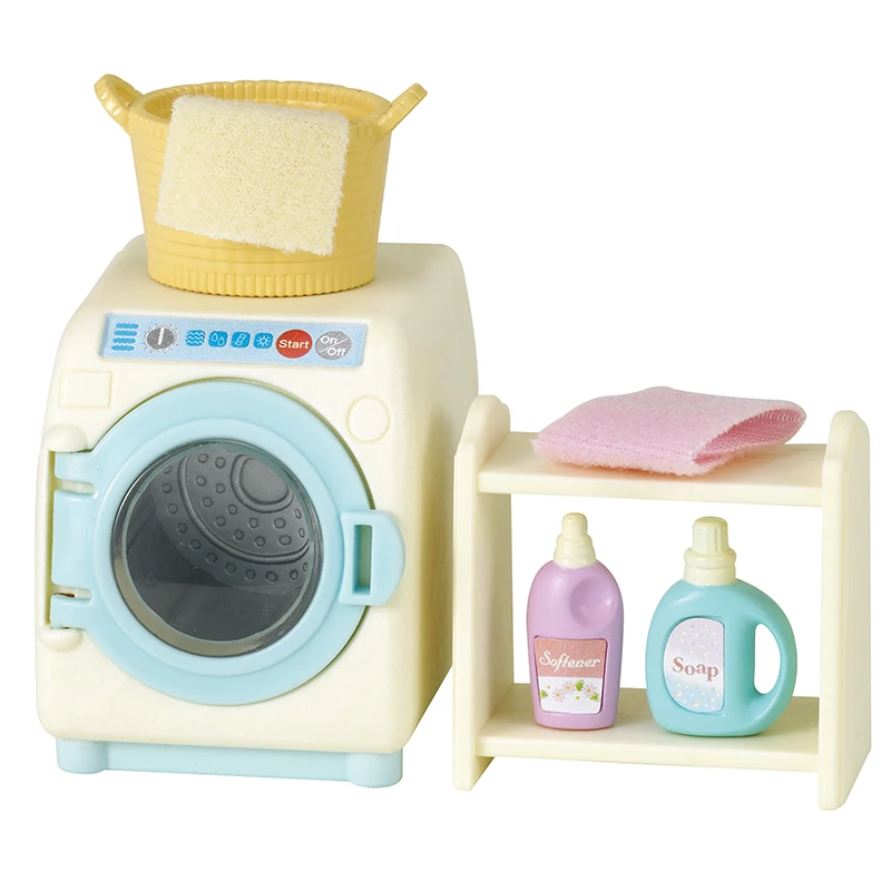 Sylvanian Families кукольный домик мебель аксессуары стиральная машина набор новый без