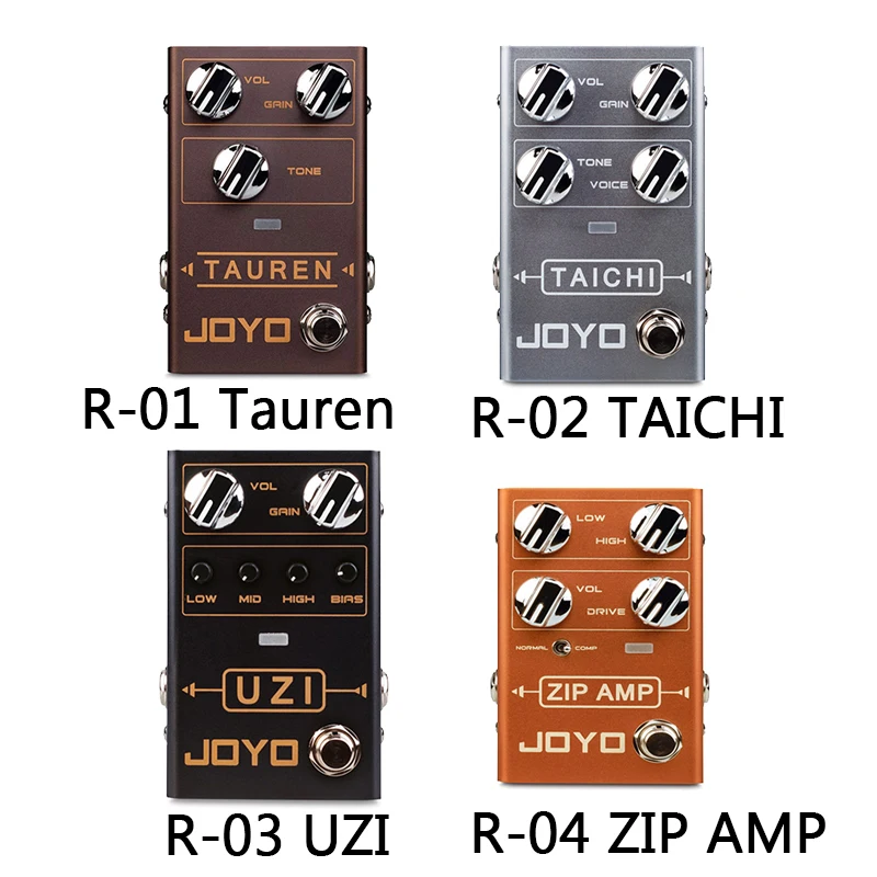 joyo r 01 serie gitarre effekt pedal analog overdrive distortion pedal für elektrische gitarre taurenzip amp teile zubehör free global ship