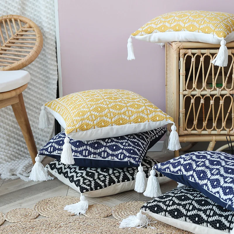 

Наволочка в стиле бохо 45x5 см/30x50 см