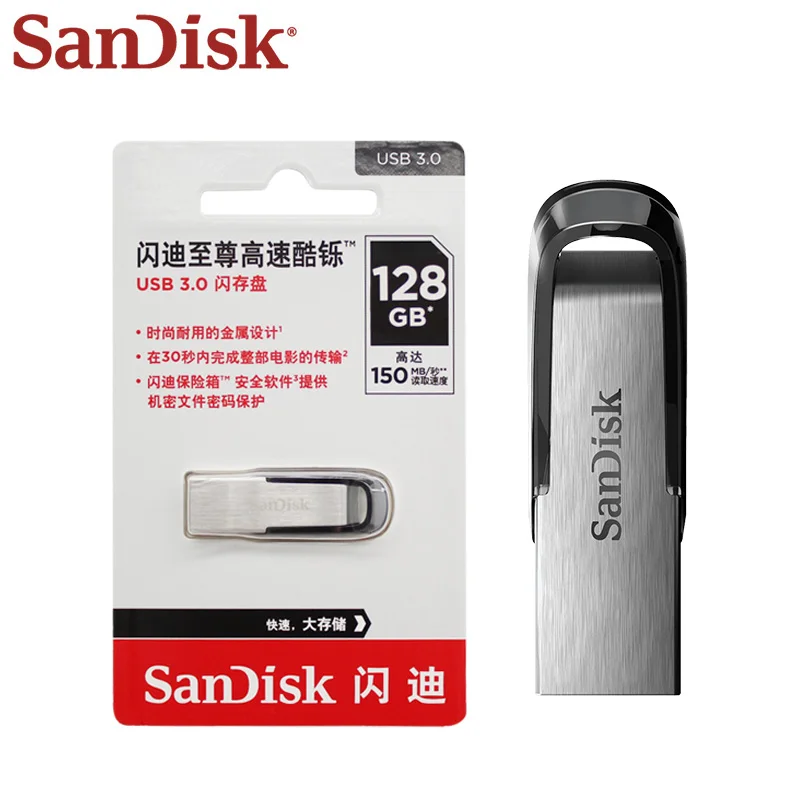 Sandisk оригинальный CZ73 металла 3 0 USB флэш-накопитель 256 ГБ 128 Гб 64 32 мини флэш-карта