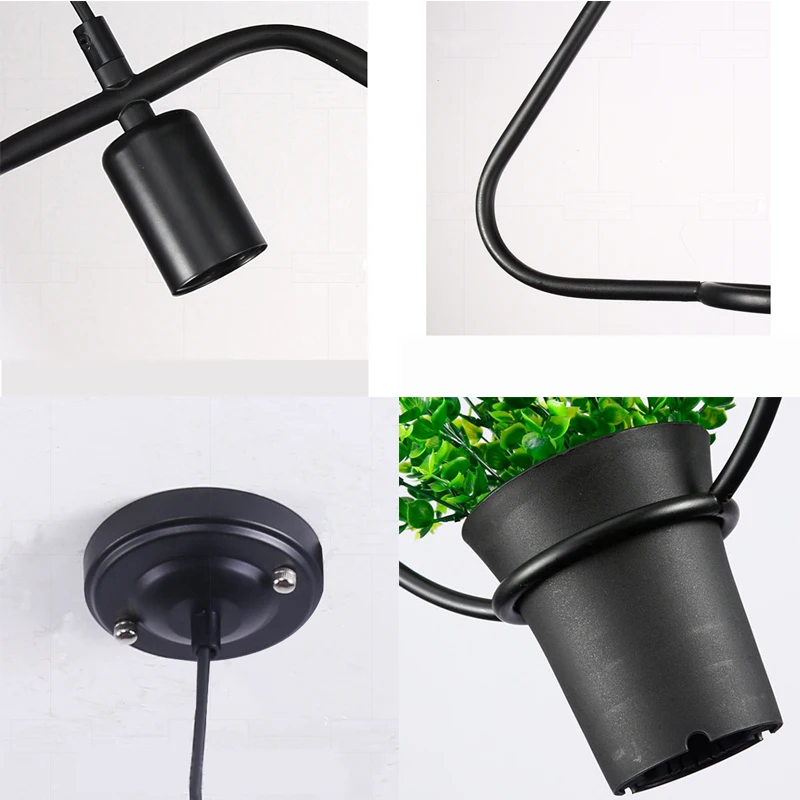 Винтажные подвесные светильники лампа для гостиной кухни подвесной светильник