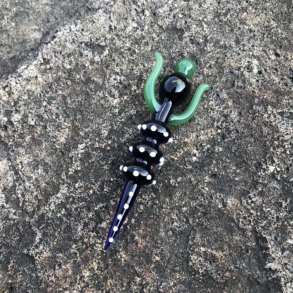 HORNET уникальный стиль стекло Carb cap Dabber воск Dab инструмент 111 мм масляные установки