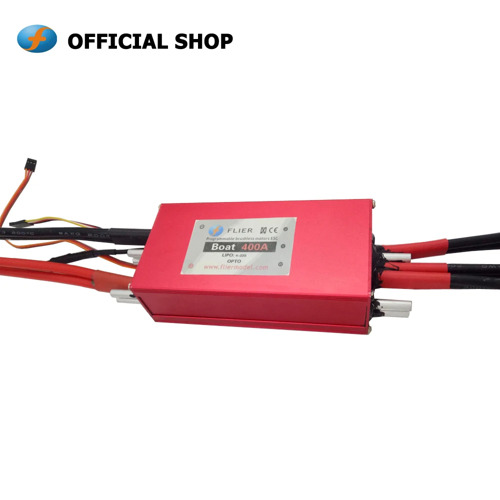 Flier бесщеточный 22S 400A ESC 90V контроллер скорости для доски серфинга и волновой