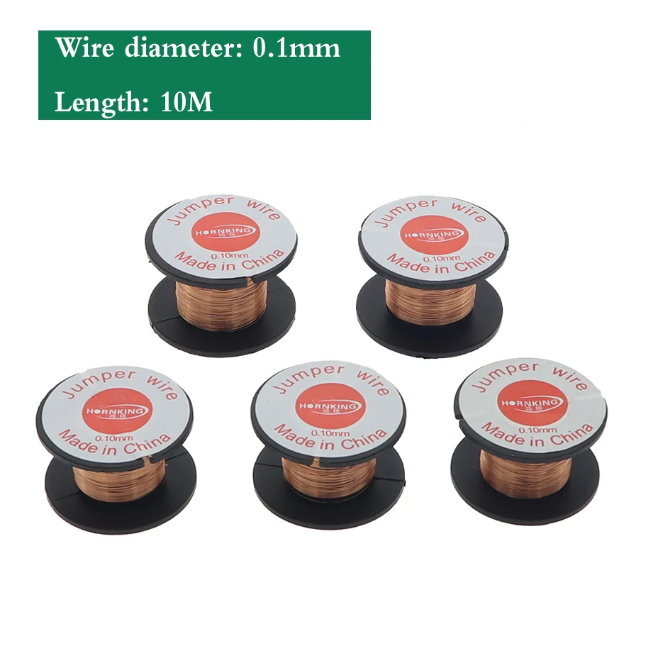 5 шт. Медь паяльная провода ппа эмалированный ремонт катушка для сварки 0 1 мм