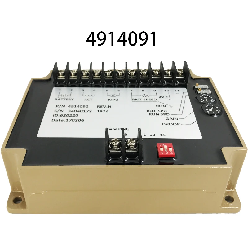 Блок управления регулятором скорости двигателя генератора EFC 4914091|Детали и