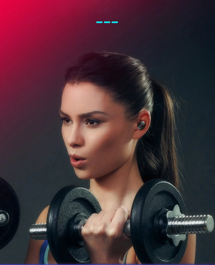 CHAURE TWS 5,0 Bluetooth наушники 3D стерео Беспроводные спортивные наушники-вкладыши с двойным микрофоном мини IPX5 водонепроницаемые