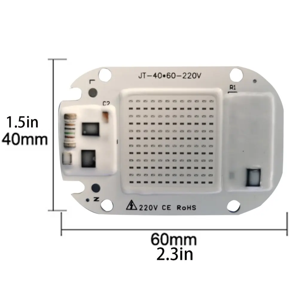 

Anti-surge 2500v Upgrade Ac20w-50w Driver-free Cob Surface Light Source 220v High Voltage Led Lamp Beads