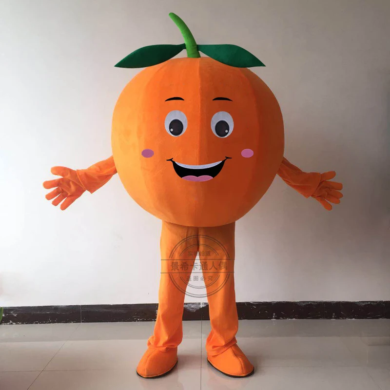 Orange Fruit Mascot Costume Suits Cosplay Party Game Fancy Dress Outfits Promotion Carnival Halloween Easter Adults | Тематическая
