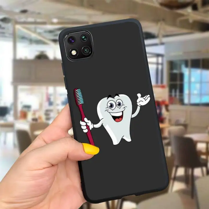 

ZFGHSHYQ Tooth Dentist Phone Case For Redmi 5plus 5 6 7 8 7A 8A 9 Note 2 4 5 6 7 Note 8 9pro 8t