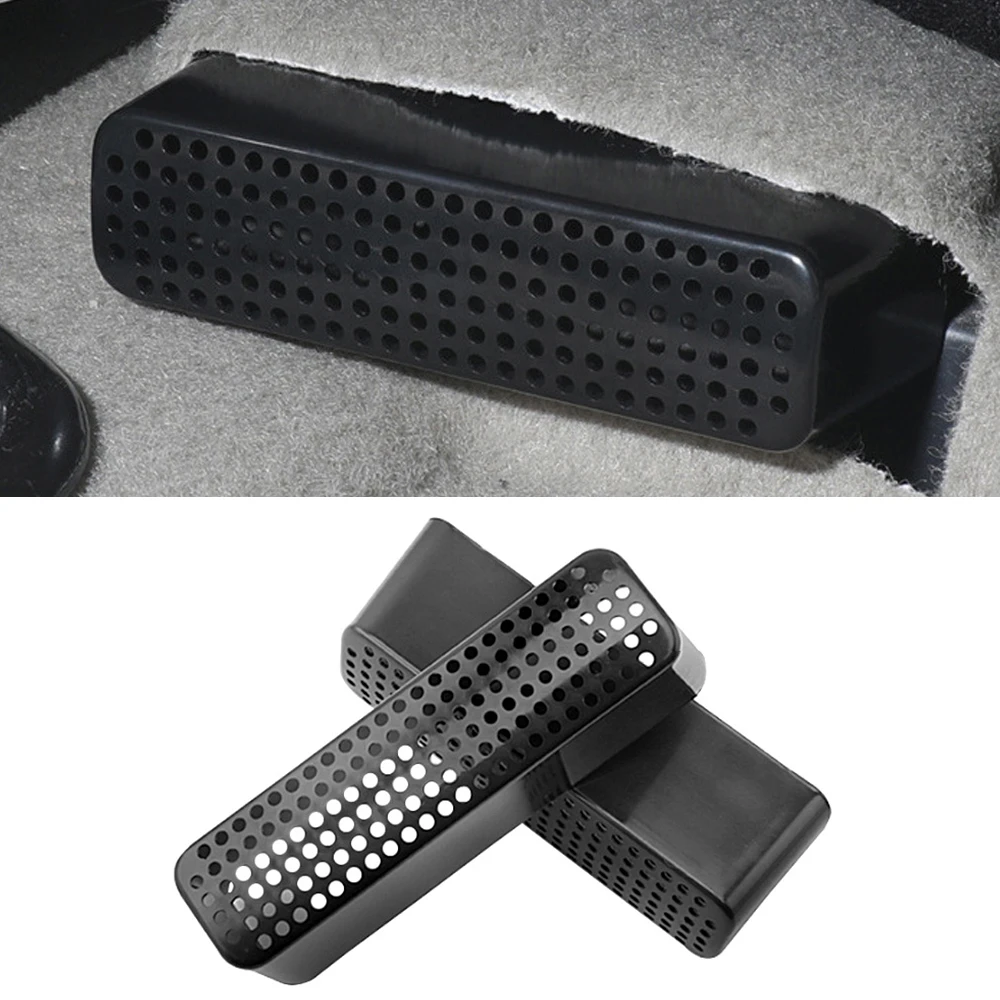 

For Lexus UX ZA10 2019 2020 2021 2PCS Car Under Seat Air Outlet Cover Net Rear Back Air Flow Vent Grille Protection Cover Caps