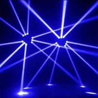 5w mirror disco balls spotlight led beam pinspot light super bright stage projector lamp for ktv bar dj party wedding decor