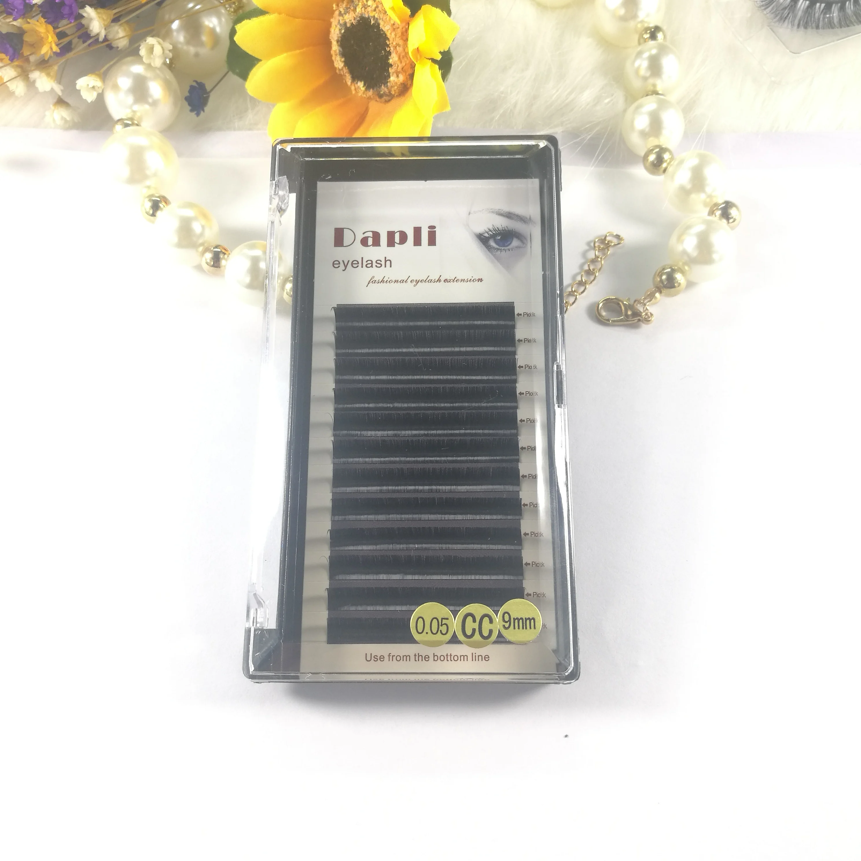 eyelash extension tools 1 sec Easy Fan Volume Lashes Auto Bloom Individual Eyelash Extension Faux Mink Eyelashes | Красота и здоровье