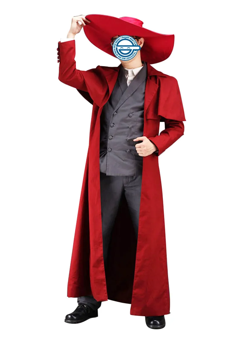 Хеллсинг Алукард Косплей Костюм Хэллоуин|Костюмы аниме| |