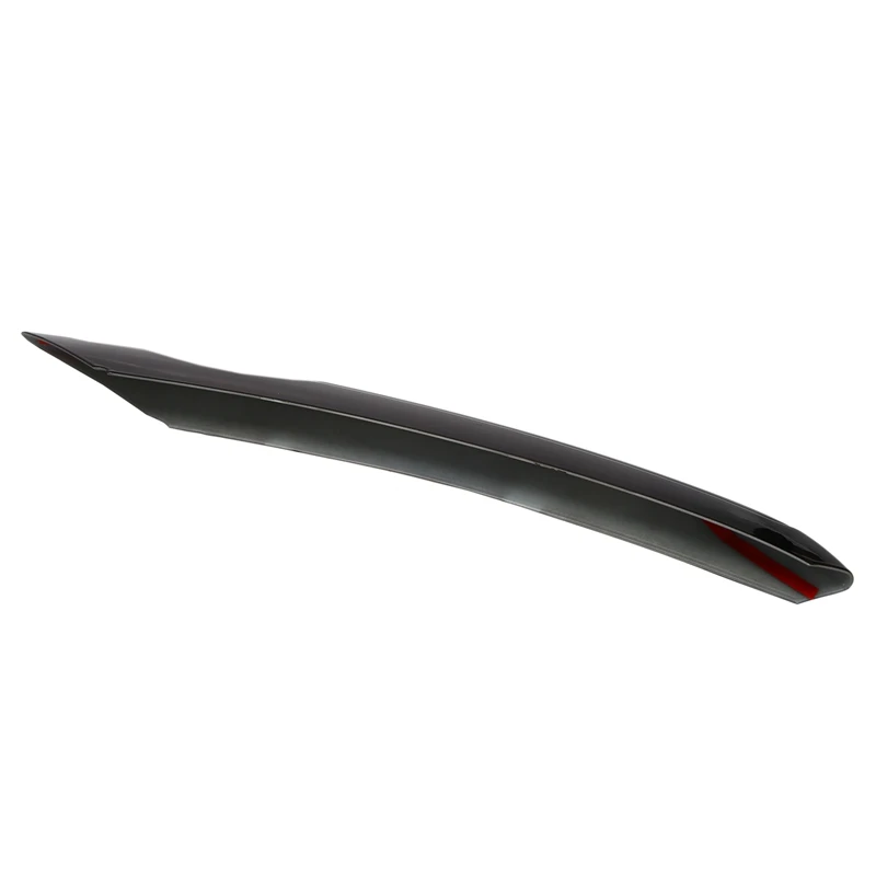 

4Pcs Glossy Black Car Front Fog Light Grille Trim Stip Decoration Cover Spoiler for Mercedes Benz GLS Class 2020+