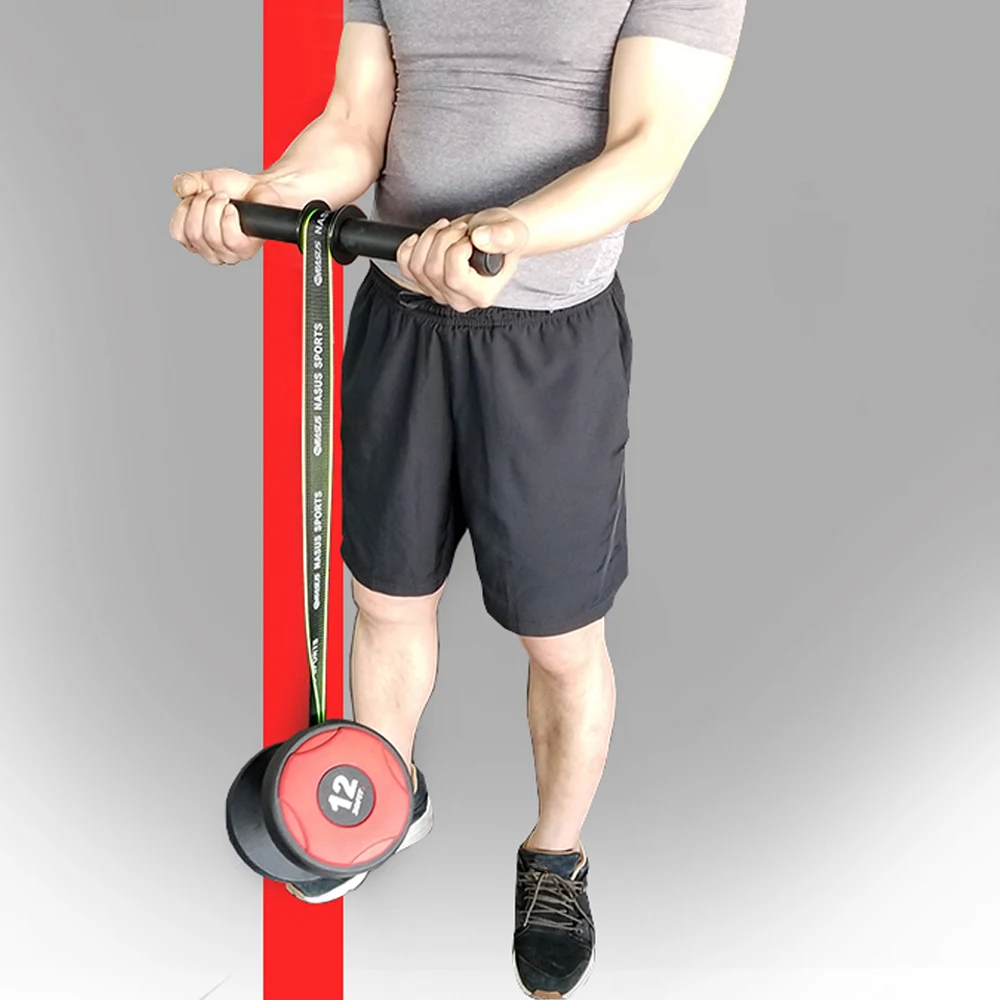 Вес подъемная рукоятка + гантели набор кронштейнов защита для запястий роликов