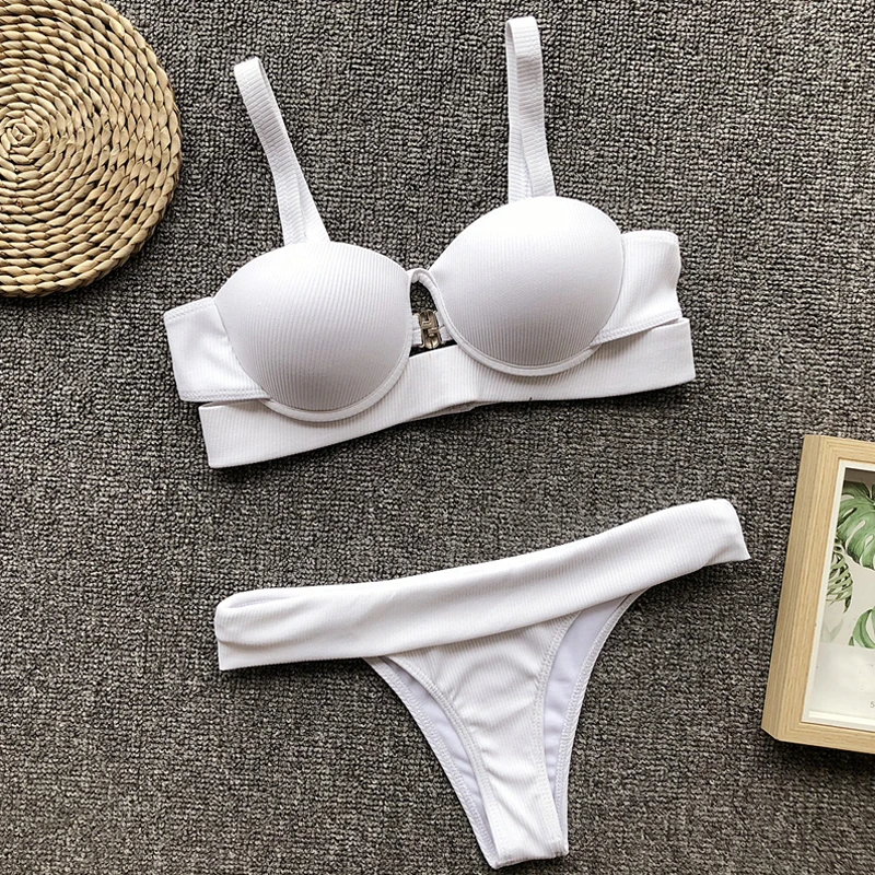 Черный купальник бикини сексуальный бразильский maillot de bain женский стринги с