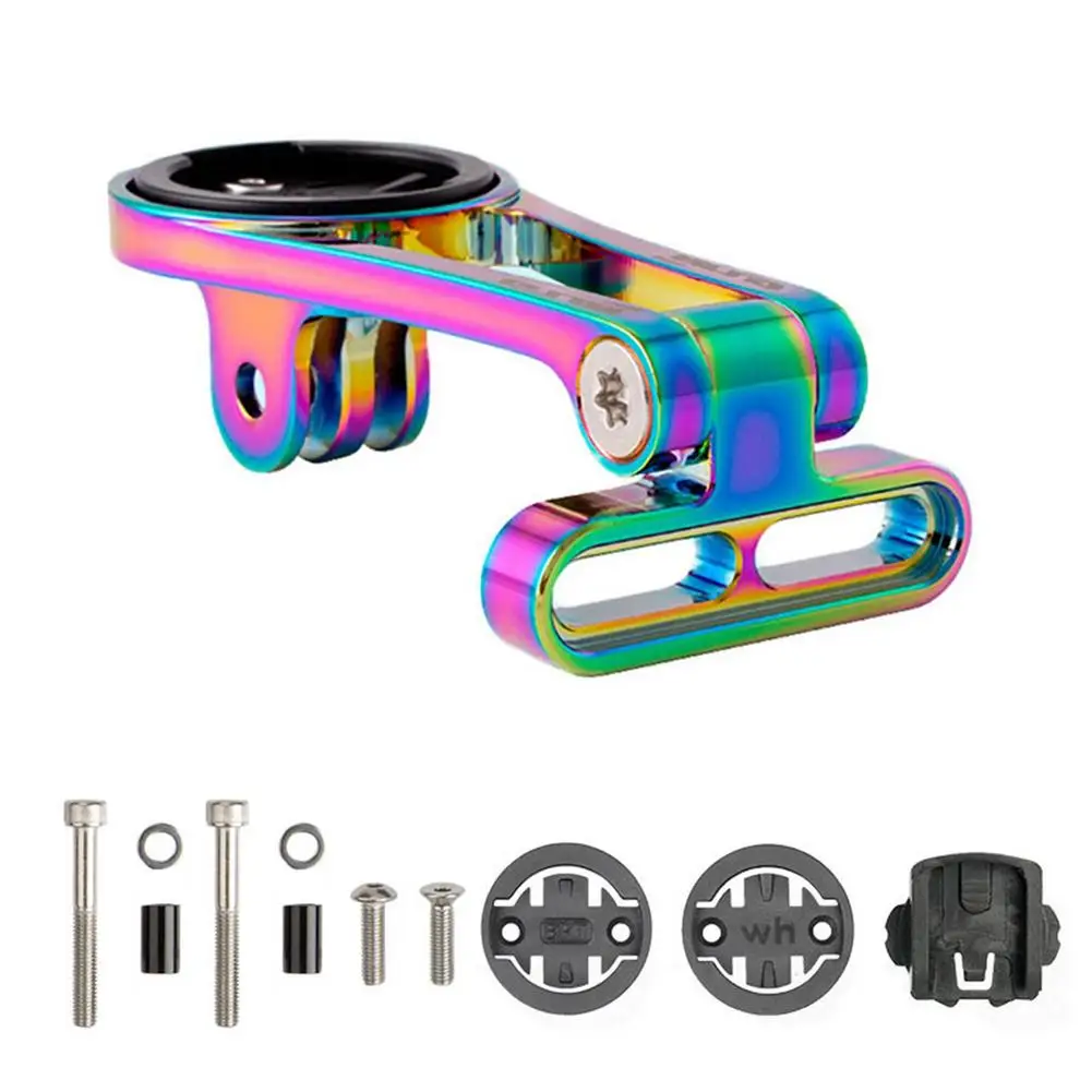 

Bike Stopwatch Extension Rack Aluminum Alloy bicycle Computer Handlebar Extender Bracket MTB Bike Speedometer Stem Mount Holder