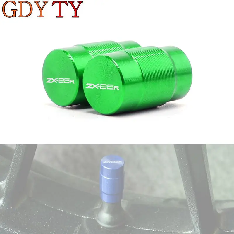 

For Kawasaki Ninja ZX-25R ZX25R 20-21 Modified CNC Tire Cap Air Nozzle Plug Air Core Cover