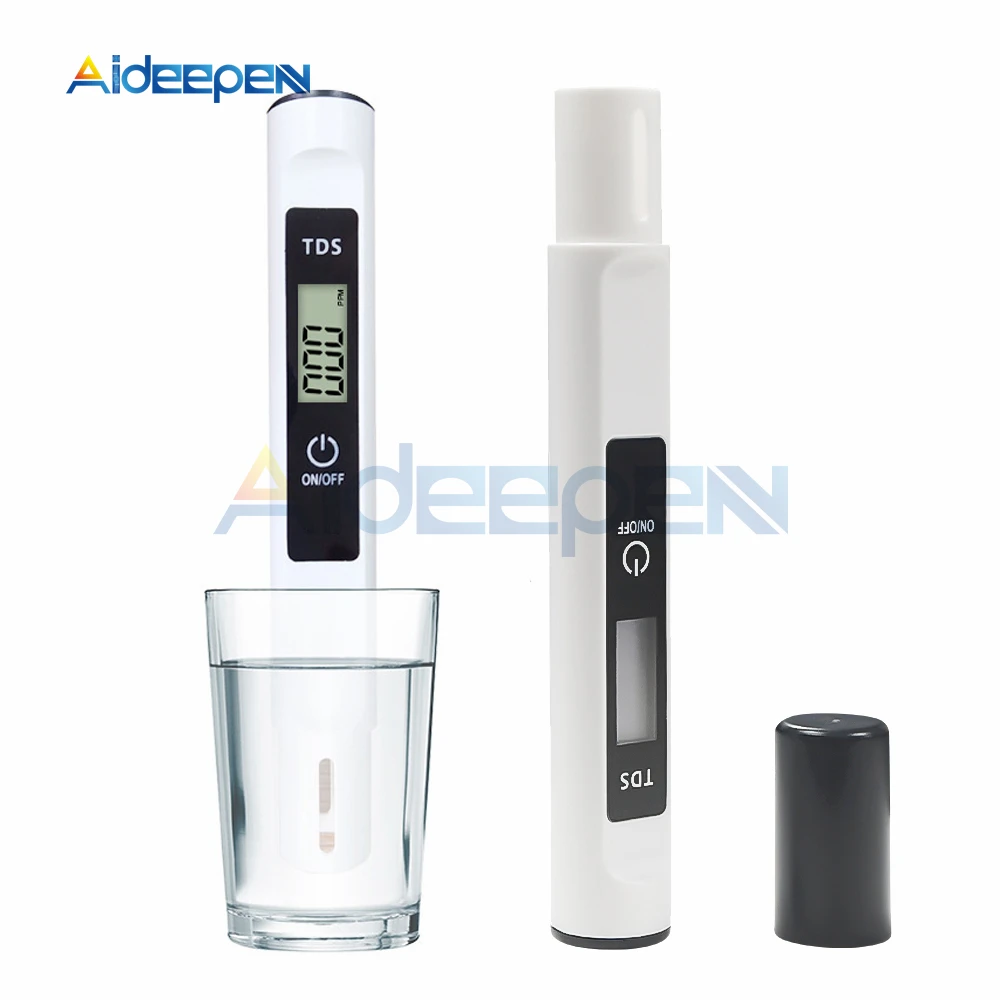 

TDS-M3 Handheld TDS Digital Water Tester Water Test Pen Water Quality Analysis Meter Water Purity Check 0-9999 ppm Measurement