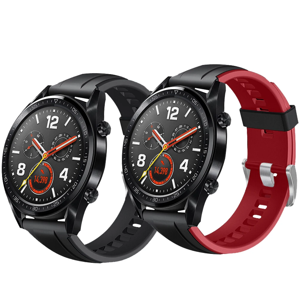 

Huawei Watch gt strap For Samsung Galaxy watch 46mm gear S3 frontier/classic 22mm watch band huawei watch 2 pro strap bracelet