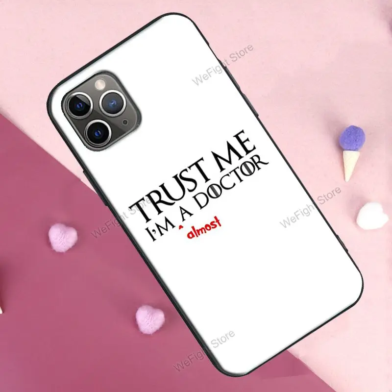 Чехол Trust Me I'm A Doctor для телефона iPhone 13 11 Pro Max 12 mini X XR XS 6S 7 8 Plus SE 2020 задняя крышка |