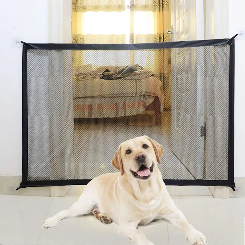 

Meijuner Pet Barrier Fences Portable Folding Breathable Mesh Dog Gate Pet Isolated Fence Pet supplies Dropshipping