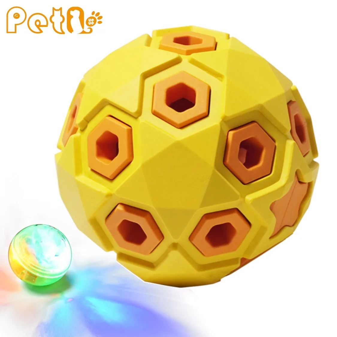 

Игрушка-жевателька для собак, со светодиодной подсветкой или колокольчиком