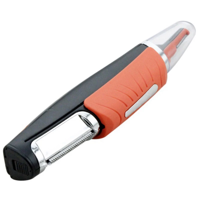 Led Light Multi-Functional Nose Hair Trimmer Men Eyebrow Sideburn Ear Removal Haircut Machine With 4 Combs | Бытовая техника