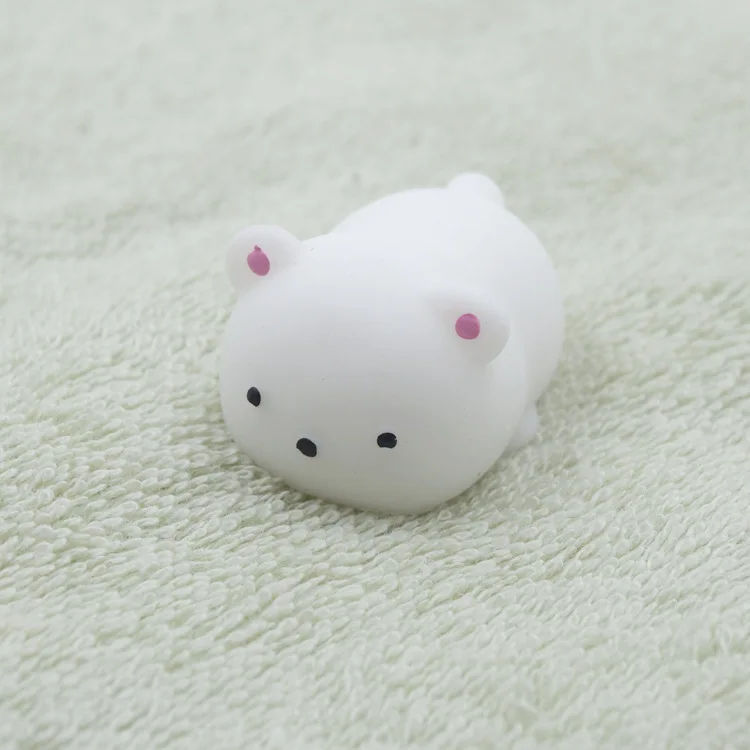Мини Мягкая игрушка Кот медведь мягкая рука зажимать телефон ремень ремни детские подарки практичные шутки остроты игрушки милые животные антистресс сжимаются - Цвет: NNL048