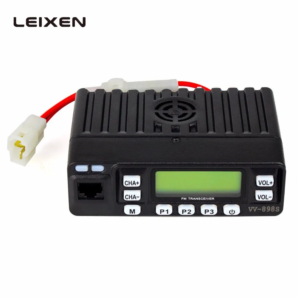 Leixun VV 898S Mini Mobile Radio 25W мощность передачи маленький трансивер и микрофон 136 ~ 174 МГц/400