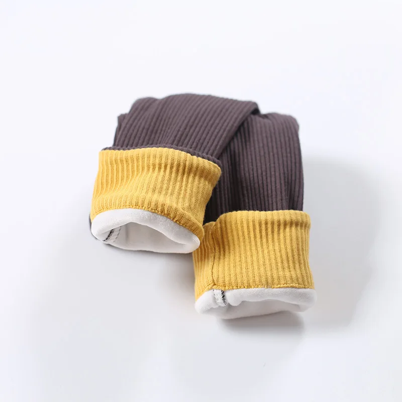 Зимние леггинсы для девочек; осенние хлопковые теплые штаны для девочек; брюки; флисовые детские штаны; Детские лосины для девочек; термобелье