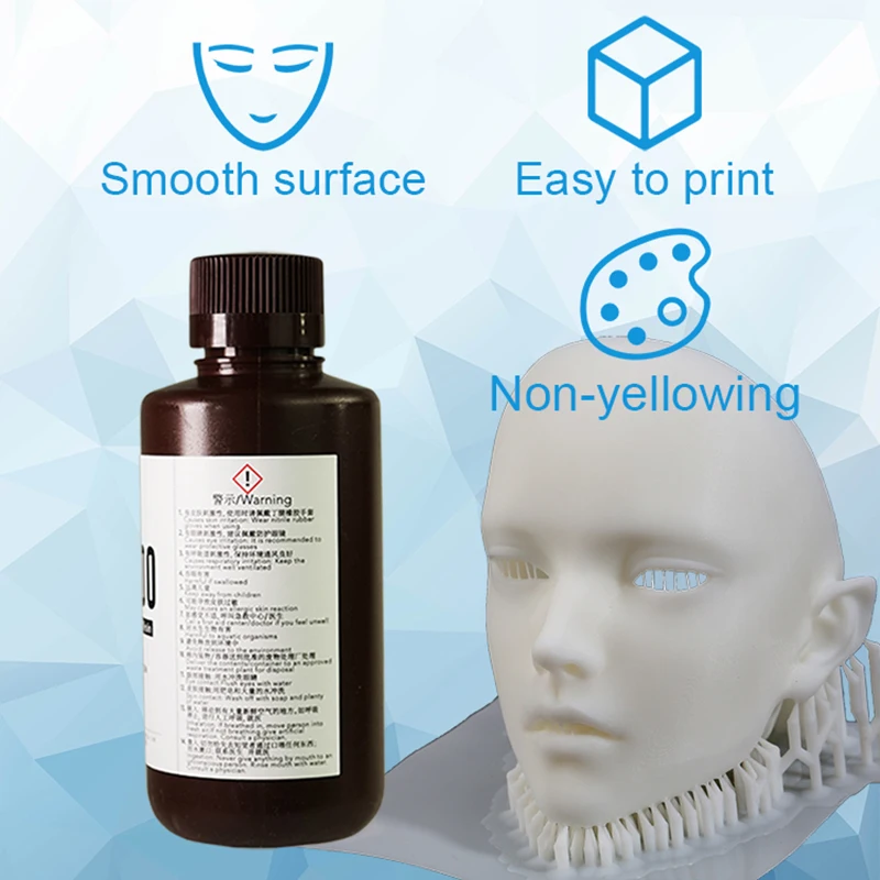 Resione MS100 405 нм УФ смола для Elegoo Anycubic 3d принтера ЖК дисплей DLP SLA жидкость фигурки